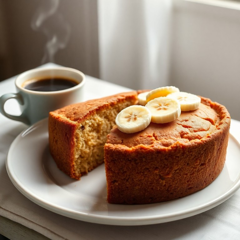 Bolo de Banana e Iogurte sem Óleo na Fritadeira de Ar Quente