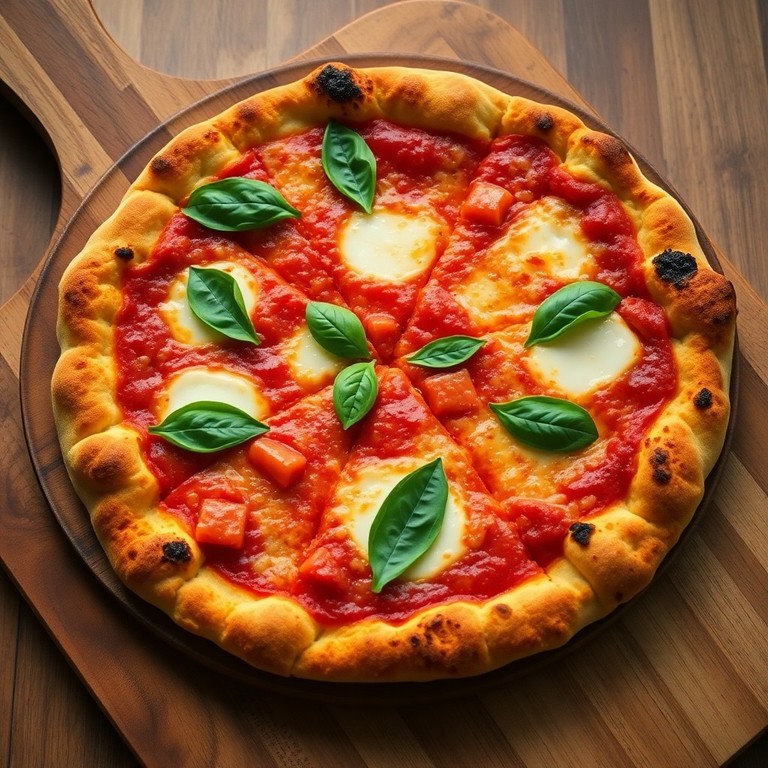 Pizza de Coliflor Baja en Carbohidratos con Queso