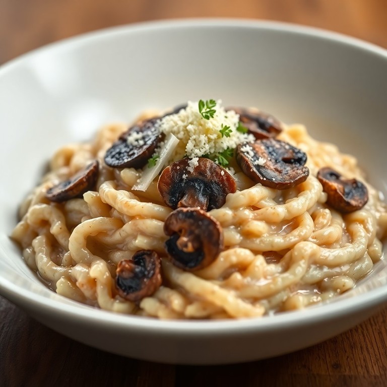 Cremiges Pilzrisotto mit frischen Waldpilzen