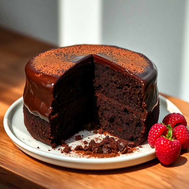 Bolo de Chocolate Vegano, Sem Glúten e Sem Lactose com Banana