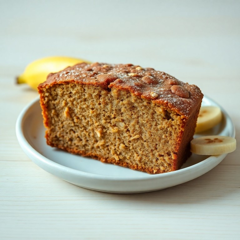 Bolo Vegano de Banana e Aveia (Sem Glúten, Açúcar e Lactose)