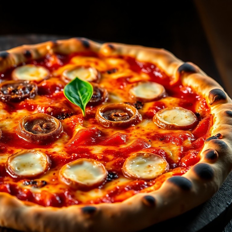 Pizza Clássica de Calabresa com Toque Cremoso