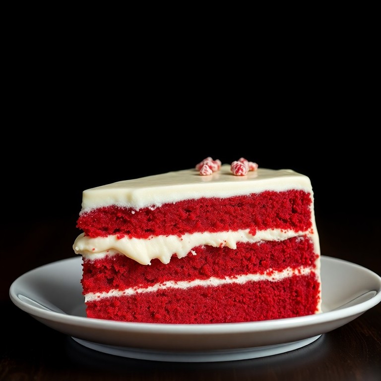 Tarta Red Velvet Clásica con Glaseado de Queso Crema