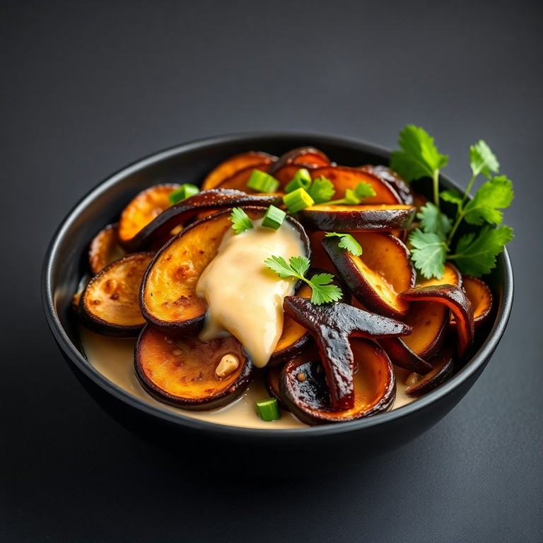 Salteado Vegano de Calabacín y Cacao con Crema de Suero Lácteo