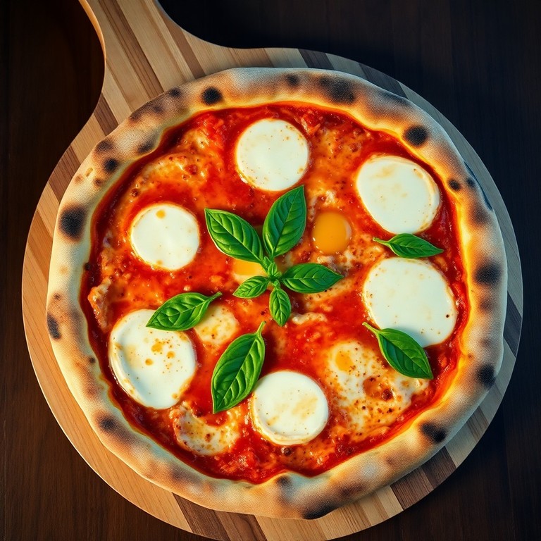 Pizza Margherita Clásica Napolitana