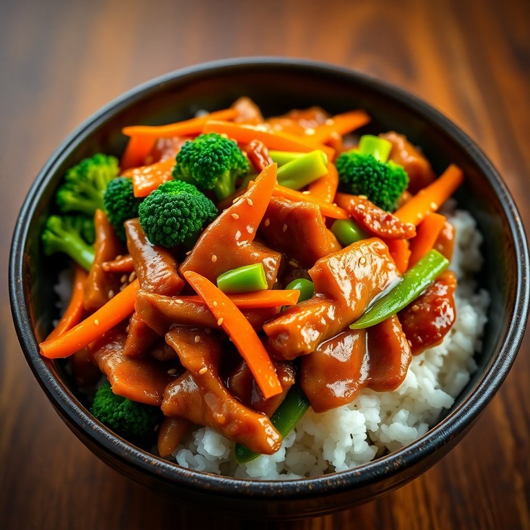 Porc Sauté aux Légumes Croquants à la Chinoise