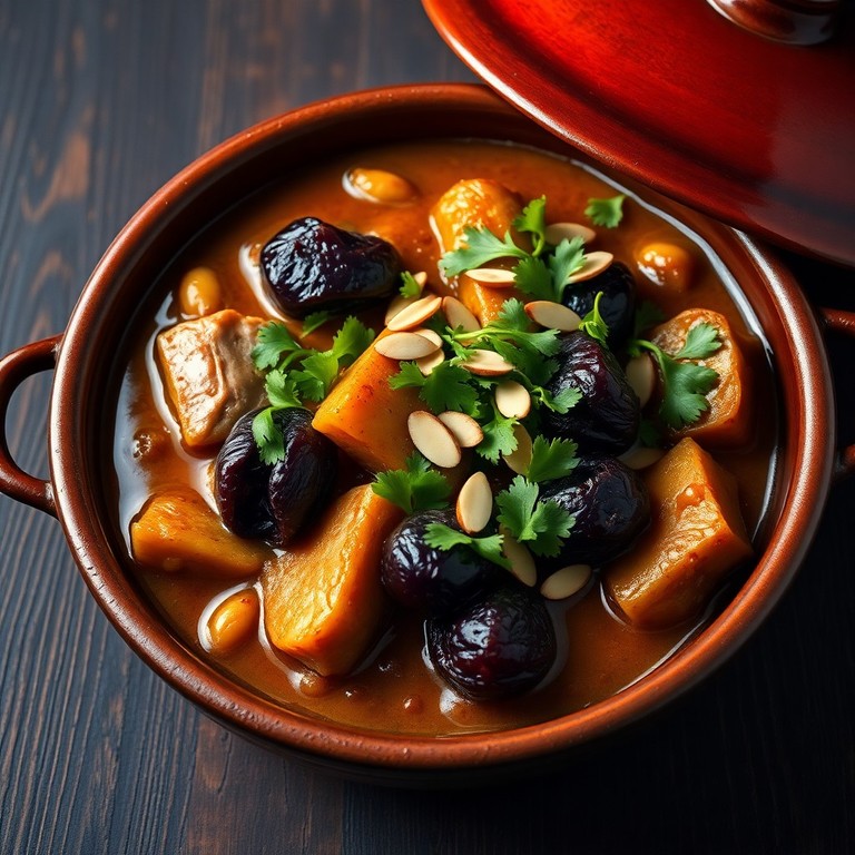 Tajine de Porc aux Pruneaux et Amandes