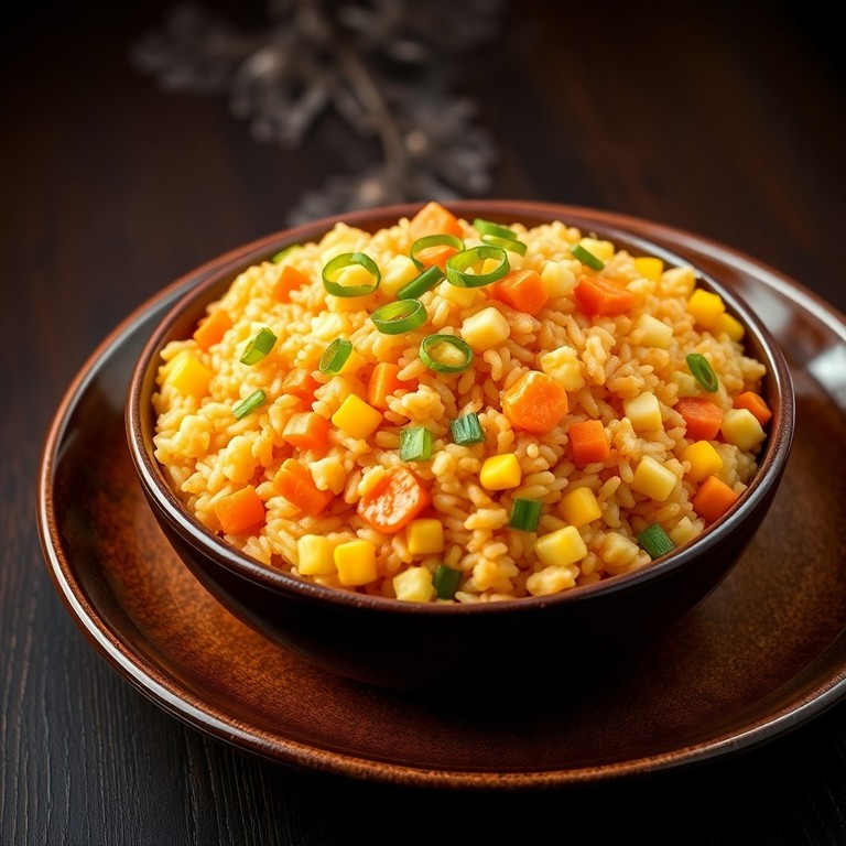 Arroz Frito Clásico con Verduras y Huevo