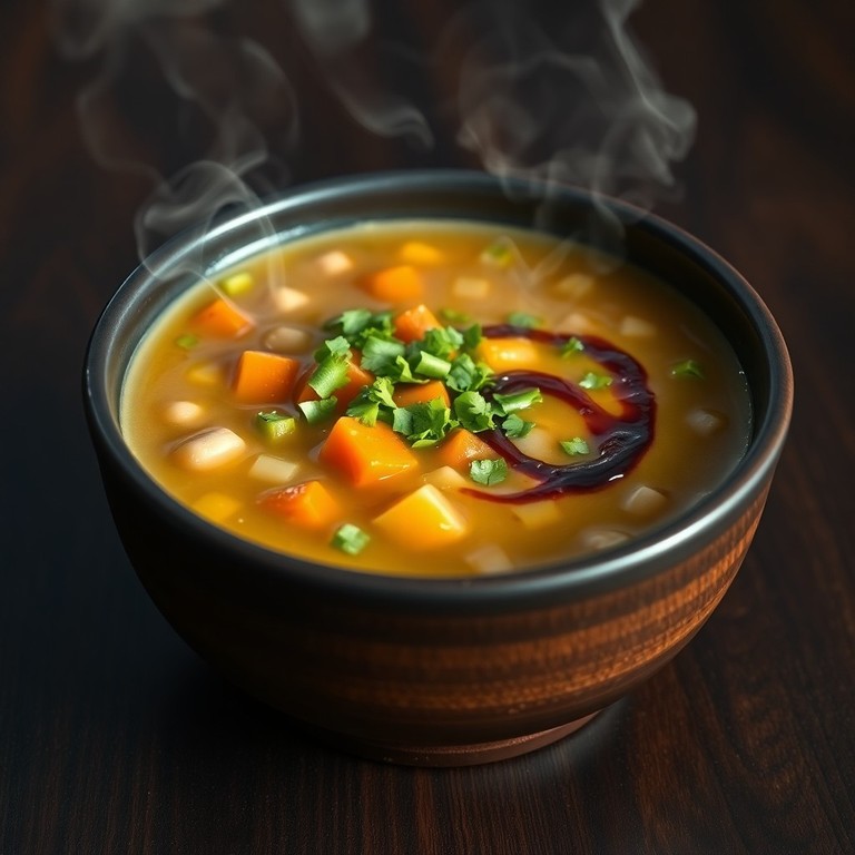 Würzige Asiatische Mungbohnen-Suppe mit Miso