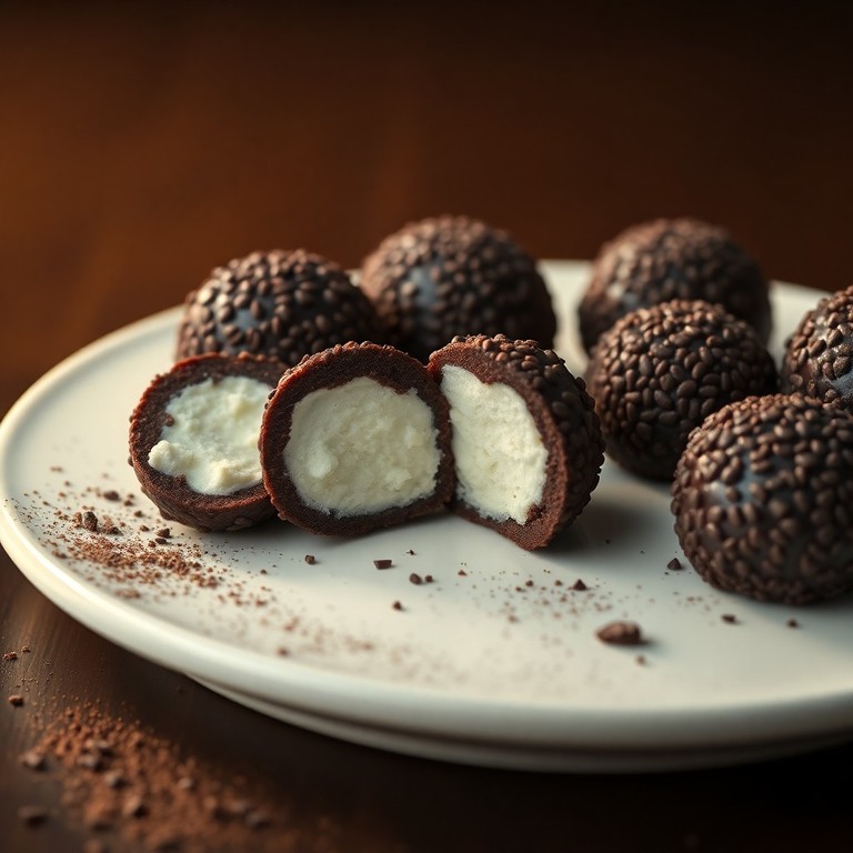 Brigadeiro Gourmet Recheado com Creme de Leite