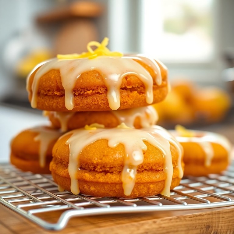 Donuts de Batata Doce Assados e Glaceados