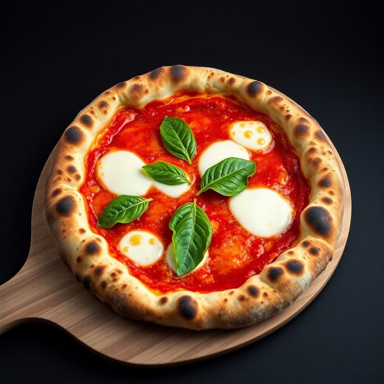 Pizza Margherita Clásica Napolitana