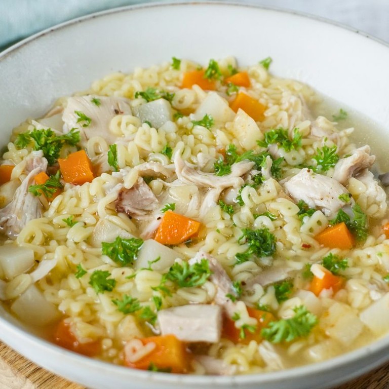 Die klassische Hühnersuppe