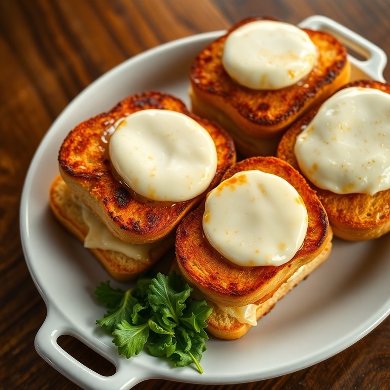 Croque Monsieur au Four Chèvre et Moutarde (Sans Béchamel)