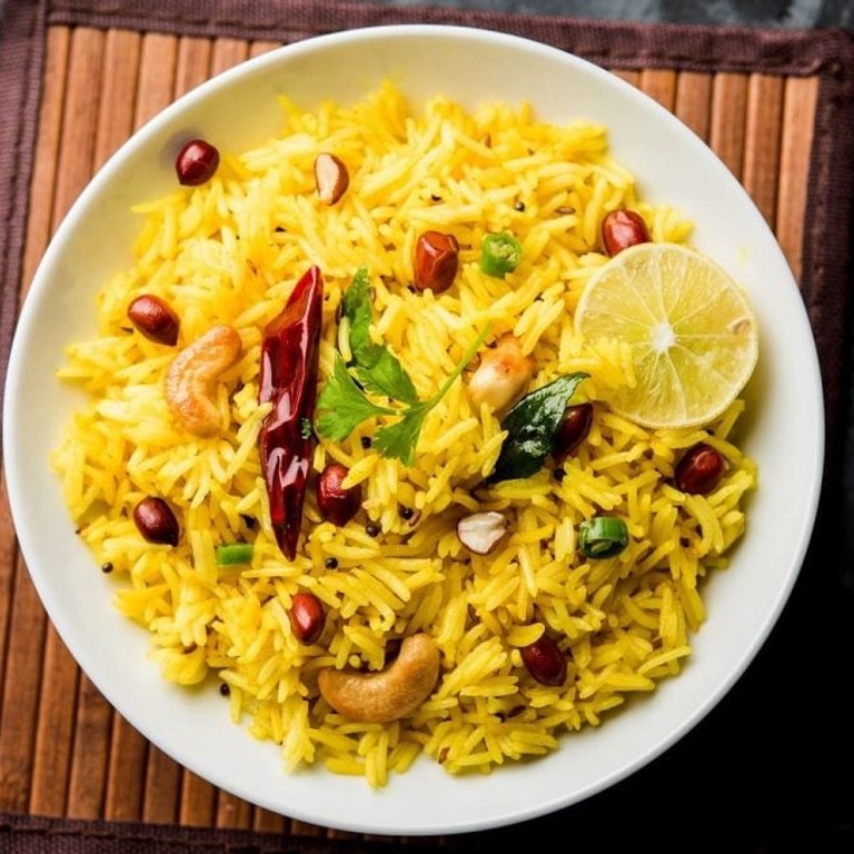 Indischer Zitronenreis