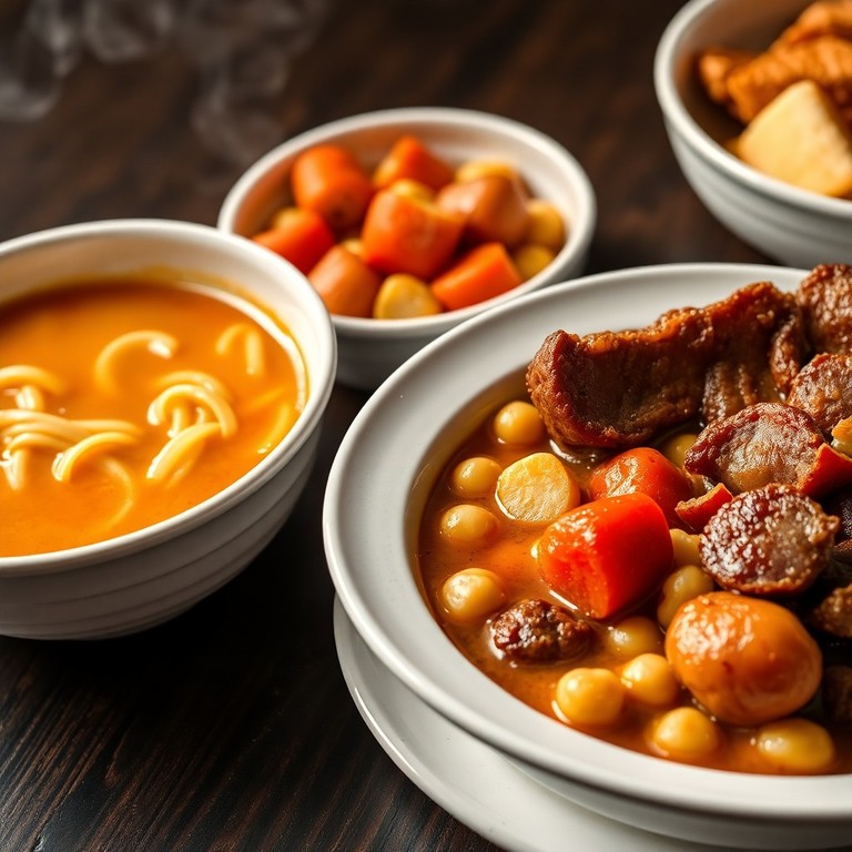 Cocido Madrileño en Crockpot (Olla de Cocción Lenta)