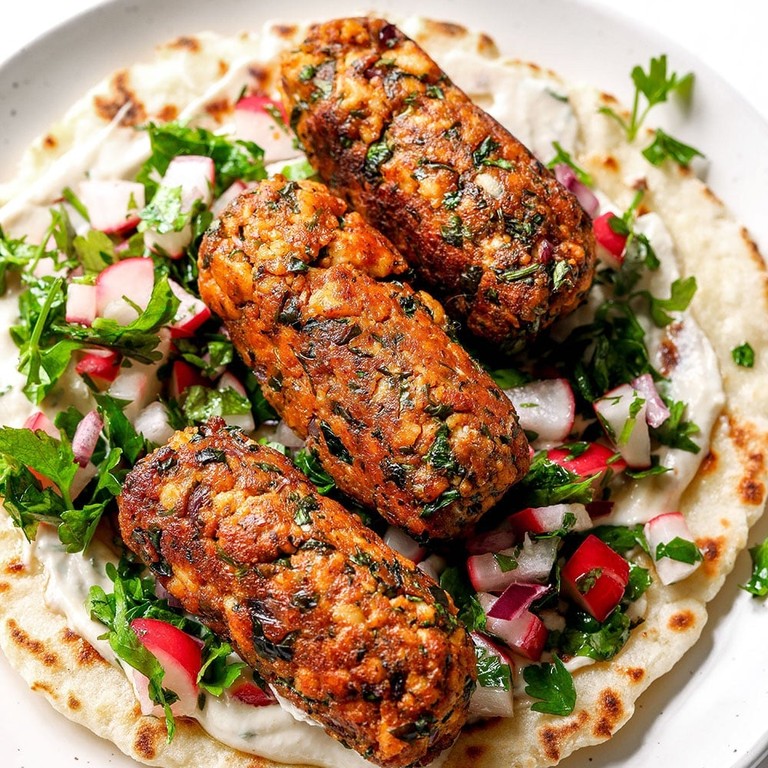 Nahöstliche Tofu-Kebabs