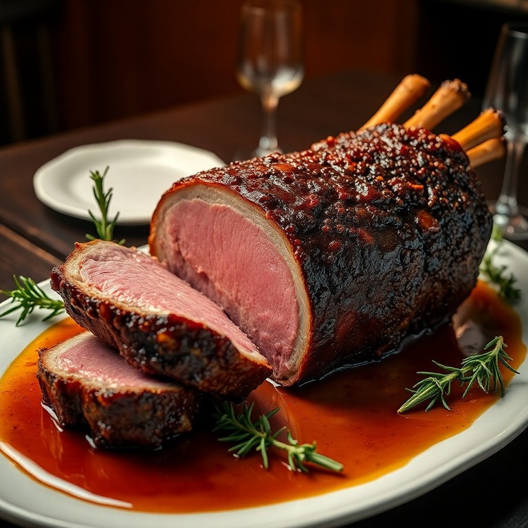 Cordero a la Miel con Hierbas Mediterráneas