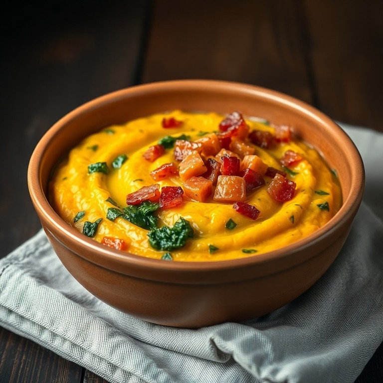 Stamppot van Cavolo Nero en Zoete Aardappel