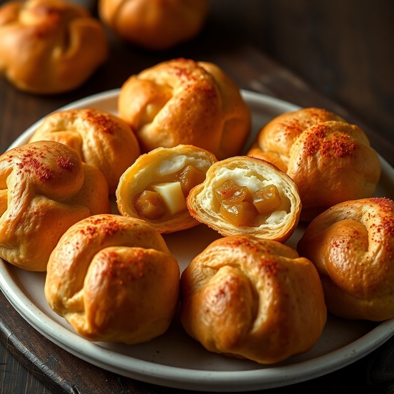 Gougères Piquantes aux Œufs et Paprika