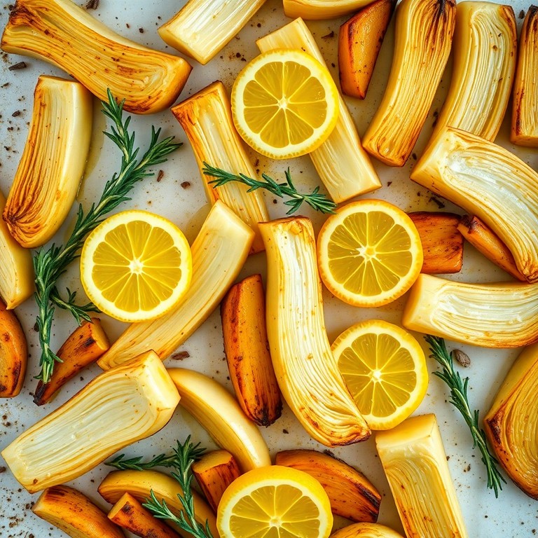 Geroosterde Venkel met Citroen, Tijm en Rozemarijn