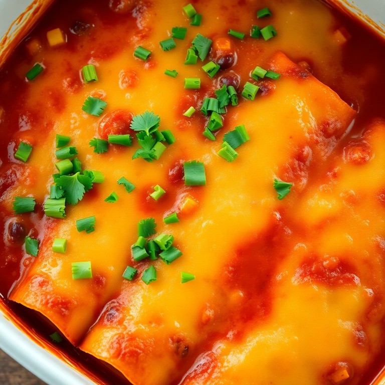 Speedy Vegetarian Black Bean and Corn Enchiladas