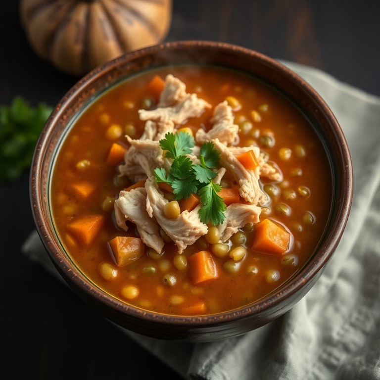 Instant Pot Hearty Chicken and Lentil Soup (Low Sodium)