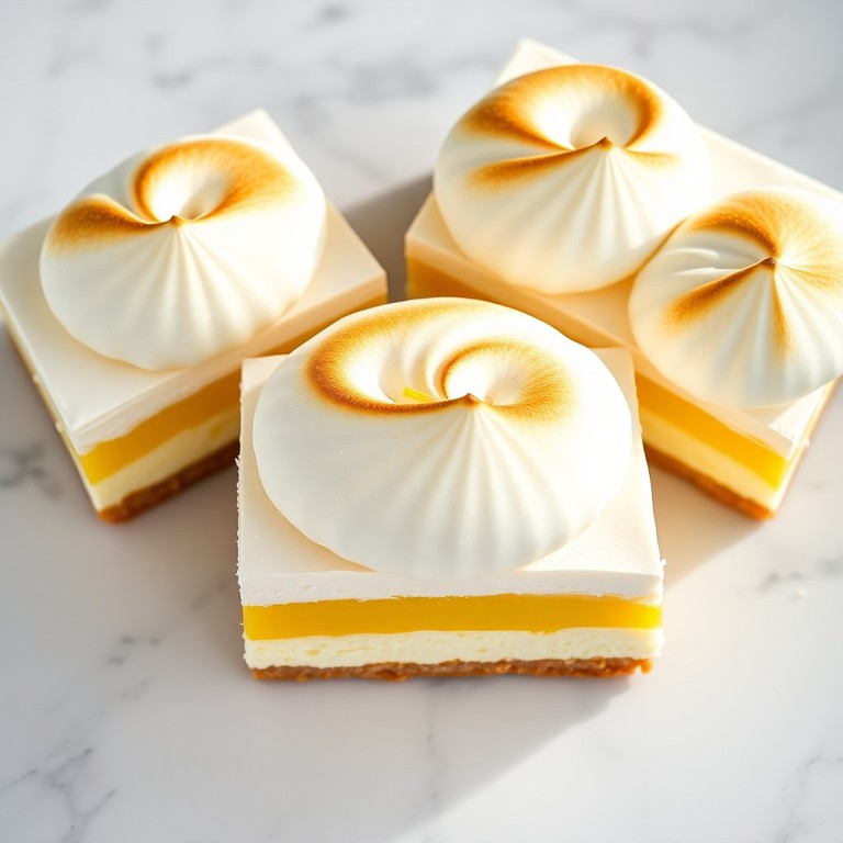 Decadent Lemon Meringue Cheesecake Bars