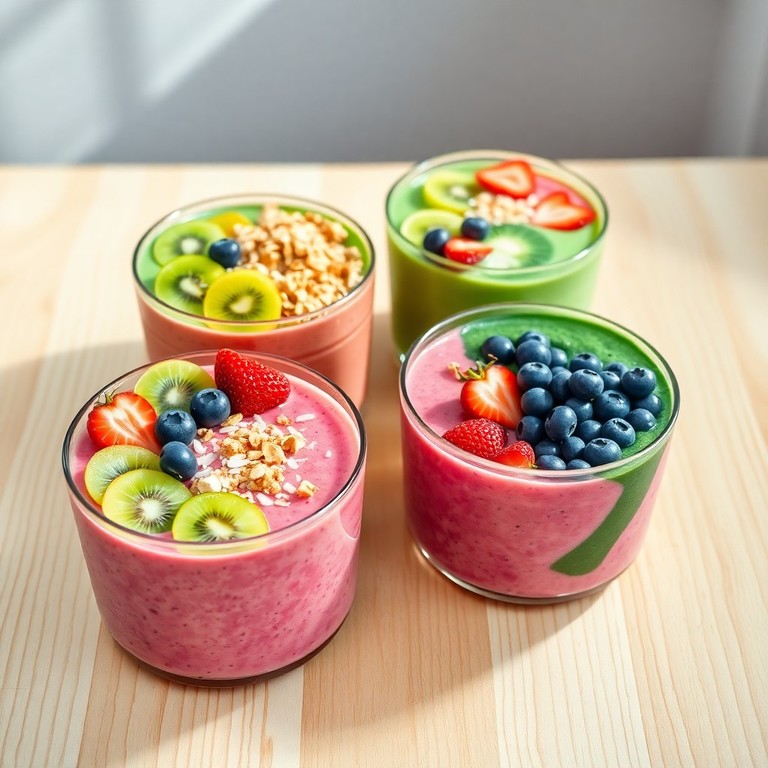 Kid-Friendly Fruit Ninja Smoothie Bowls