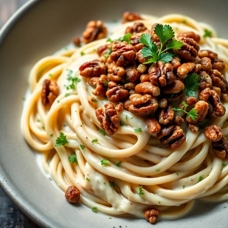 Gourmet Gorgonzola and Walnut Cream Pasta