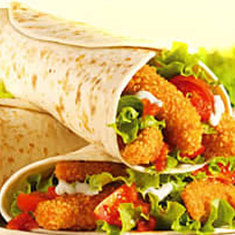 Fajitas au poulet croustillant