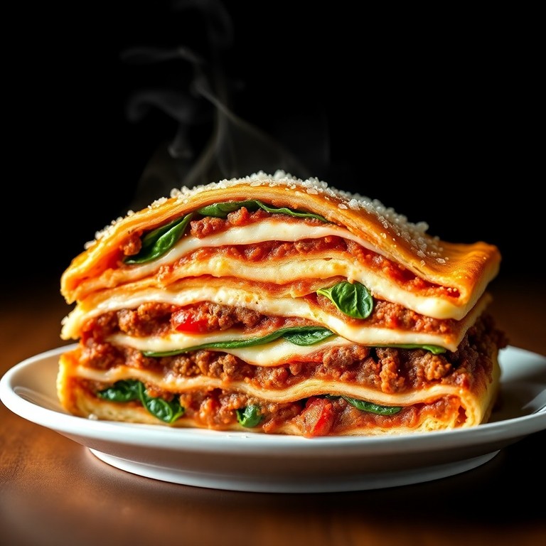 Lasaña Mixta Clásica de Carne y Vegetales