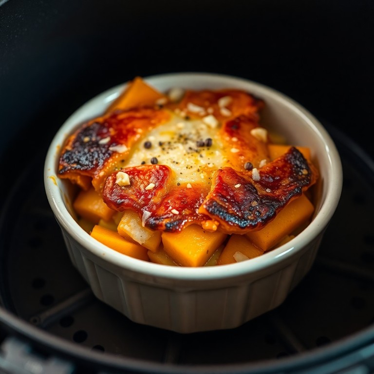 Gratin de Courge Butternut Express à l'Airfryer