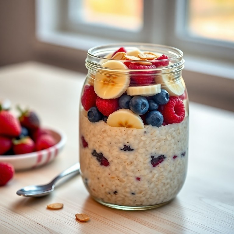 Blitzschnelles Haferflocken-Porridge im Glas (Overnight Oats)