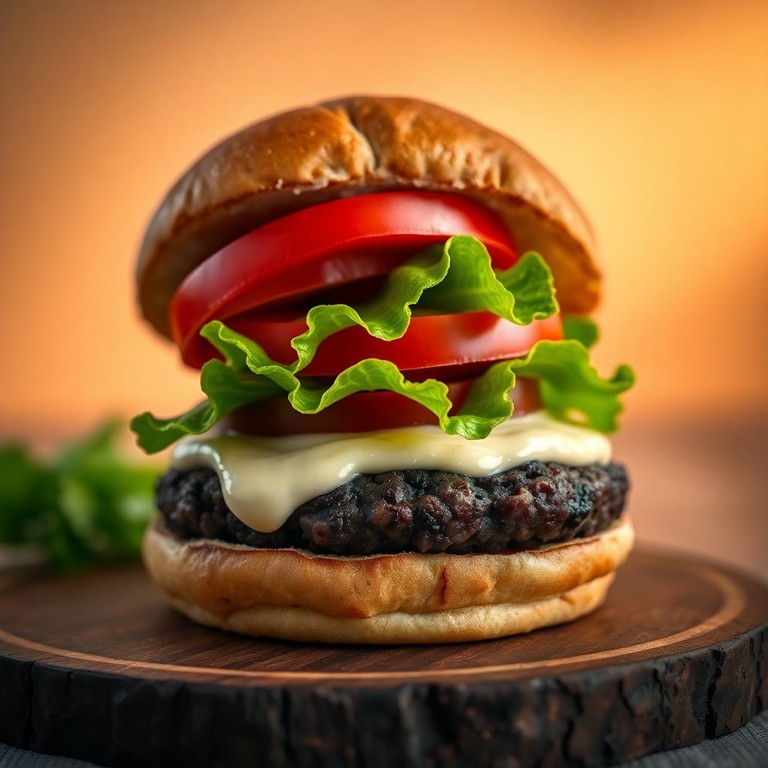 Black Bean and Mushroom Veggie Burgers
