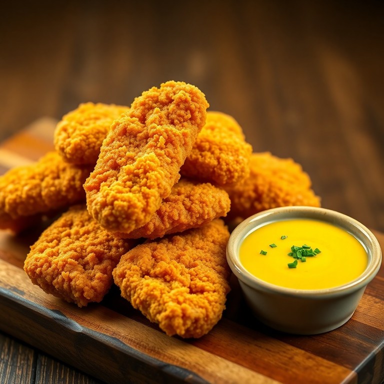 Steak Fingers with Honey Mustard