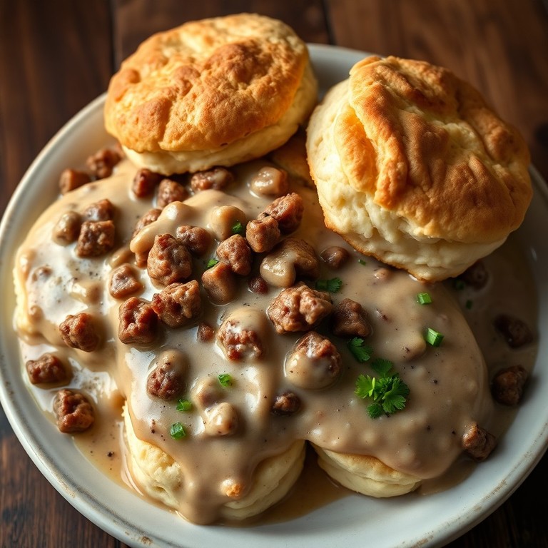 Biscuits and Sausage Gravy