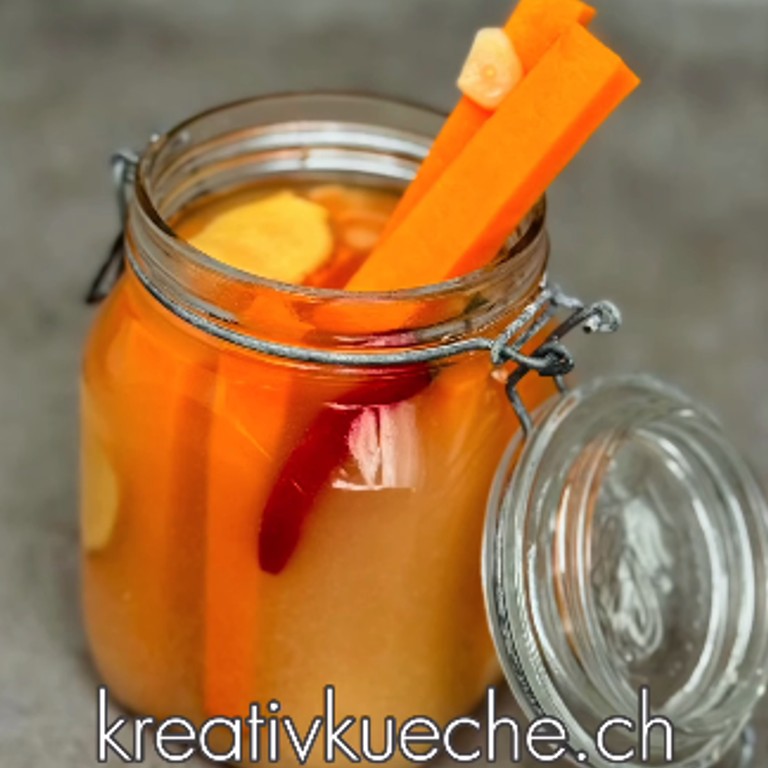 Kürbis mit Honig-Miso