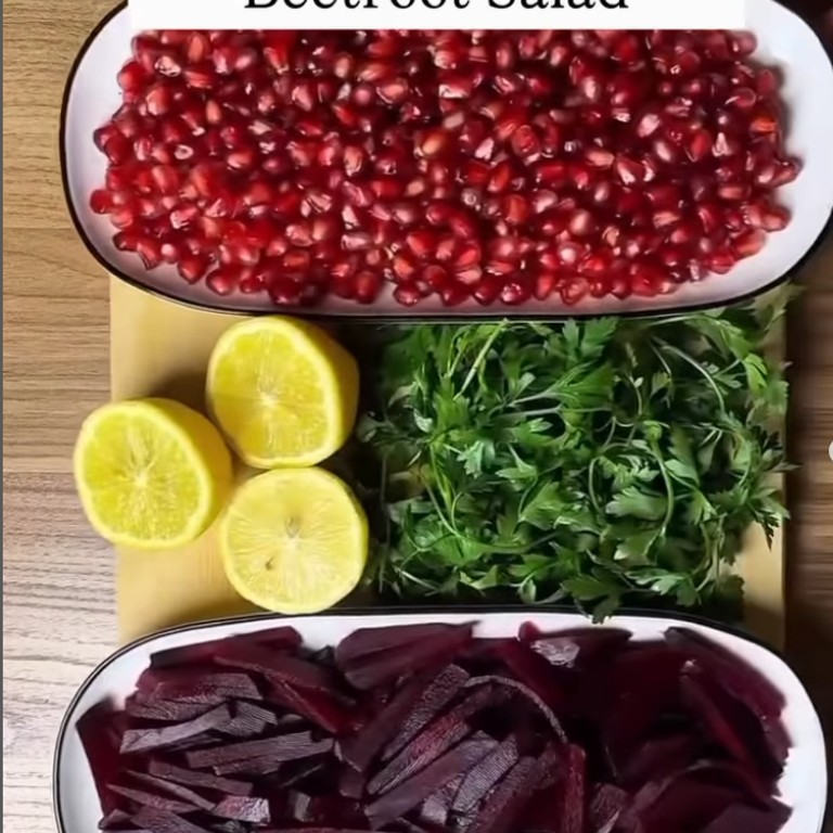 Rote-Bete-Granatapfel-Salat