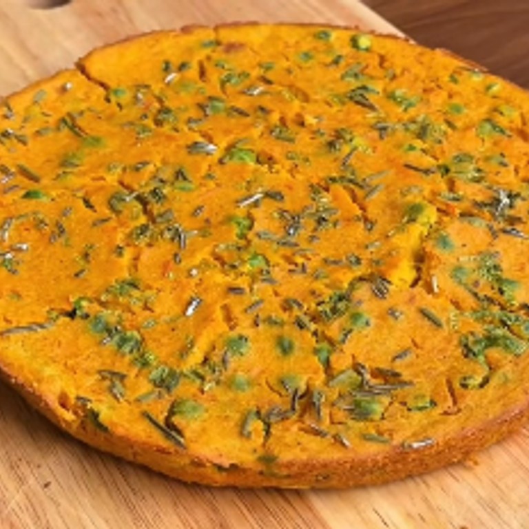 Kichererbsen-Kürbis-Pizza