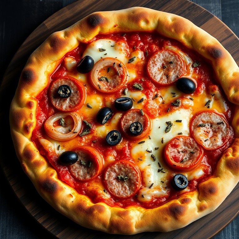 Pizza de Calabresa Clássica com Cebola