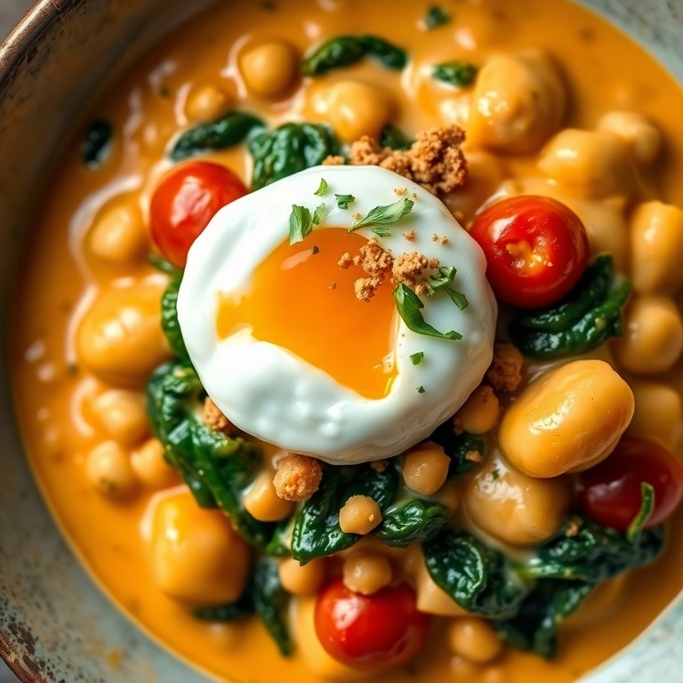 Romige Gnocchi met Spinazie, Kikkererwten en Ansjovis