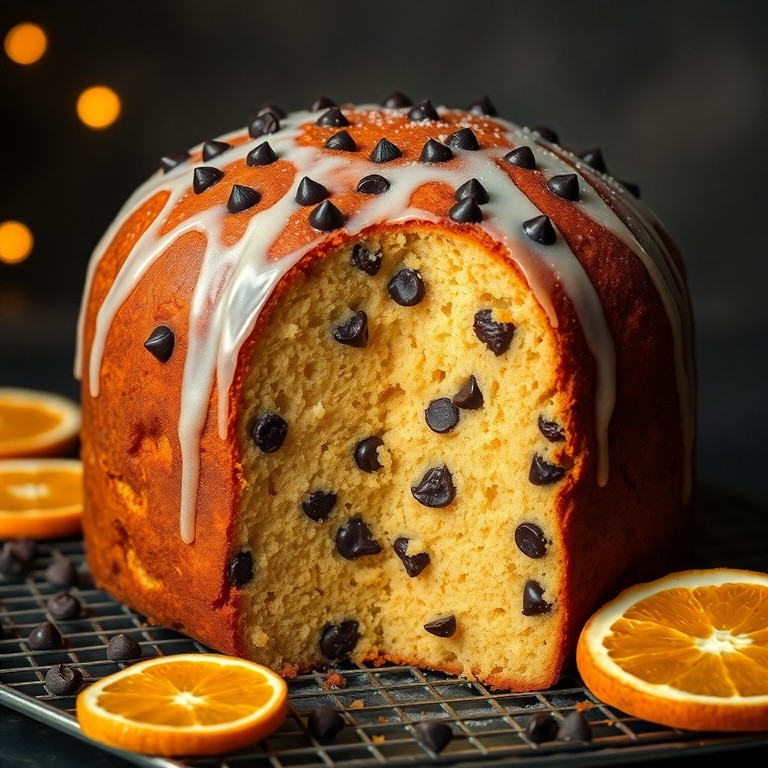 Panetone Artesanal de Chocolate y Naranja