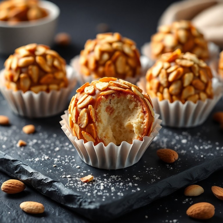 Brigadeiro de Doce de Leite Gourmet com Amêndoas Tostadas