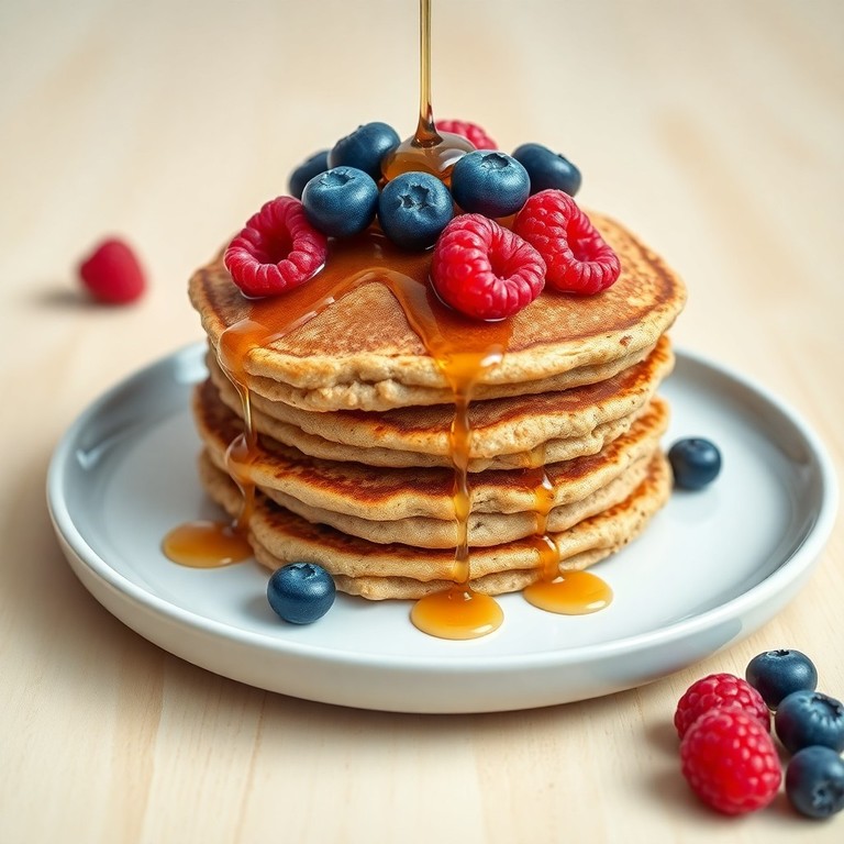 Panqueques de Avena y Banana: Desayuno Saludable