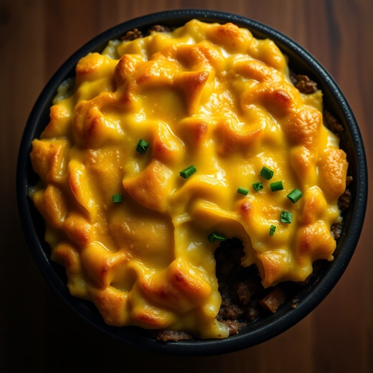 Spicy Beef Shepherd's Pie with Golden Potato Crust