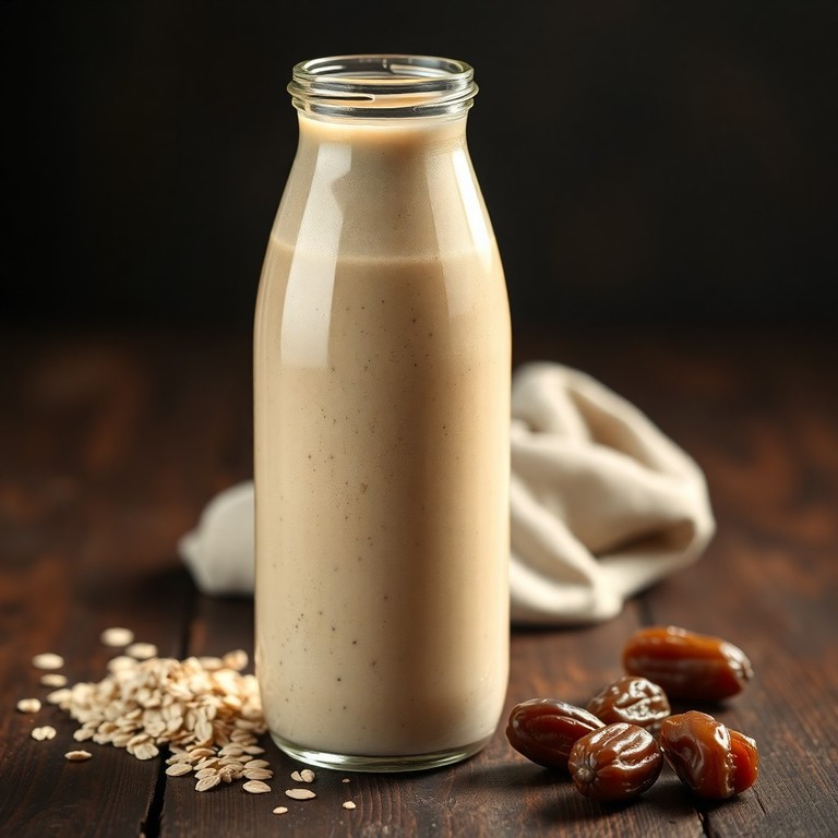 Smoothie Énergétique à l'Avoine et aux Fruits Secs (Prise de Masse)