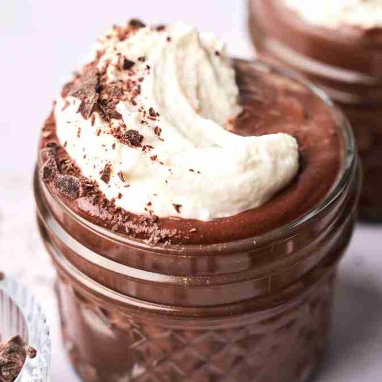 Vegane Schokoladenmousse