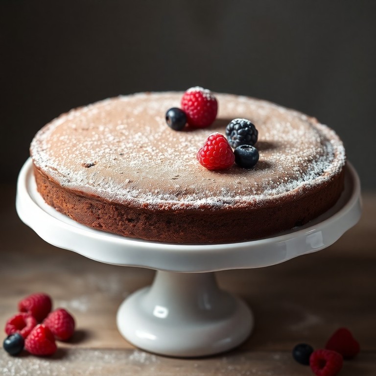 Klassischer Schokoladen-Biskuitkuchen