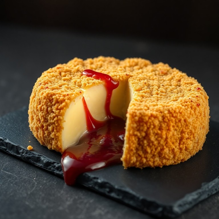 Queijo Brie Empanado Crocante na Airfryer